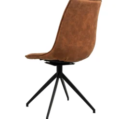 Sanne med drejefunktion cowboystof cognac