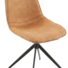 Sanne med drejefunktion cowboystof cognac