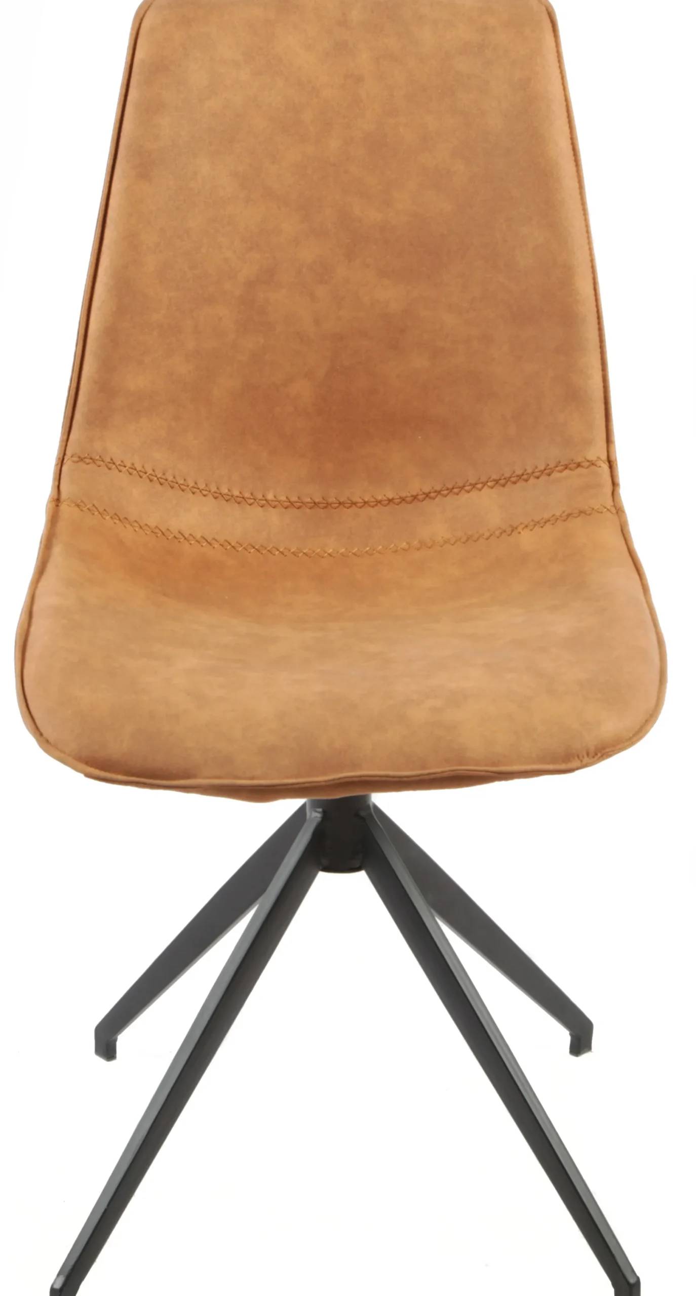 Sanne med drejefunktion cowboystof cognac