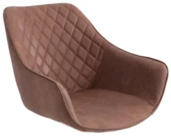Sæde til Malene suede brun