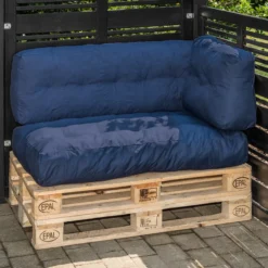 Siddehynde navy 120x80x15cm
