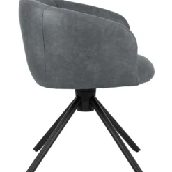 Silje med drejefunktion suede grå
