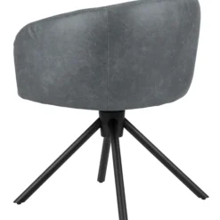 Silje med drejefunktion suede grå