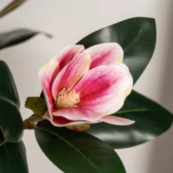 Simpel kunstig magnoliatræ 140 cm