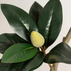 Simpel kunstig magnoliatræ 140 cm
