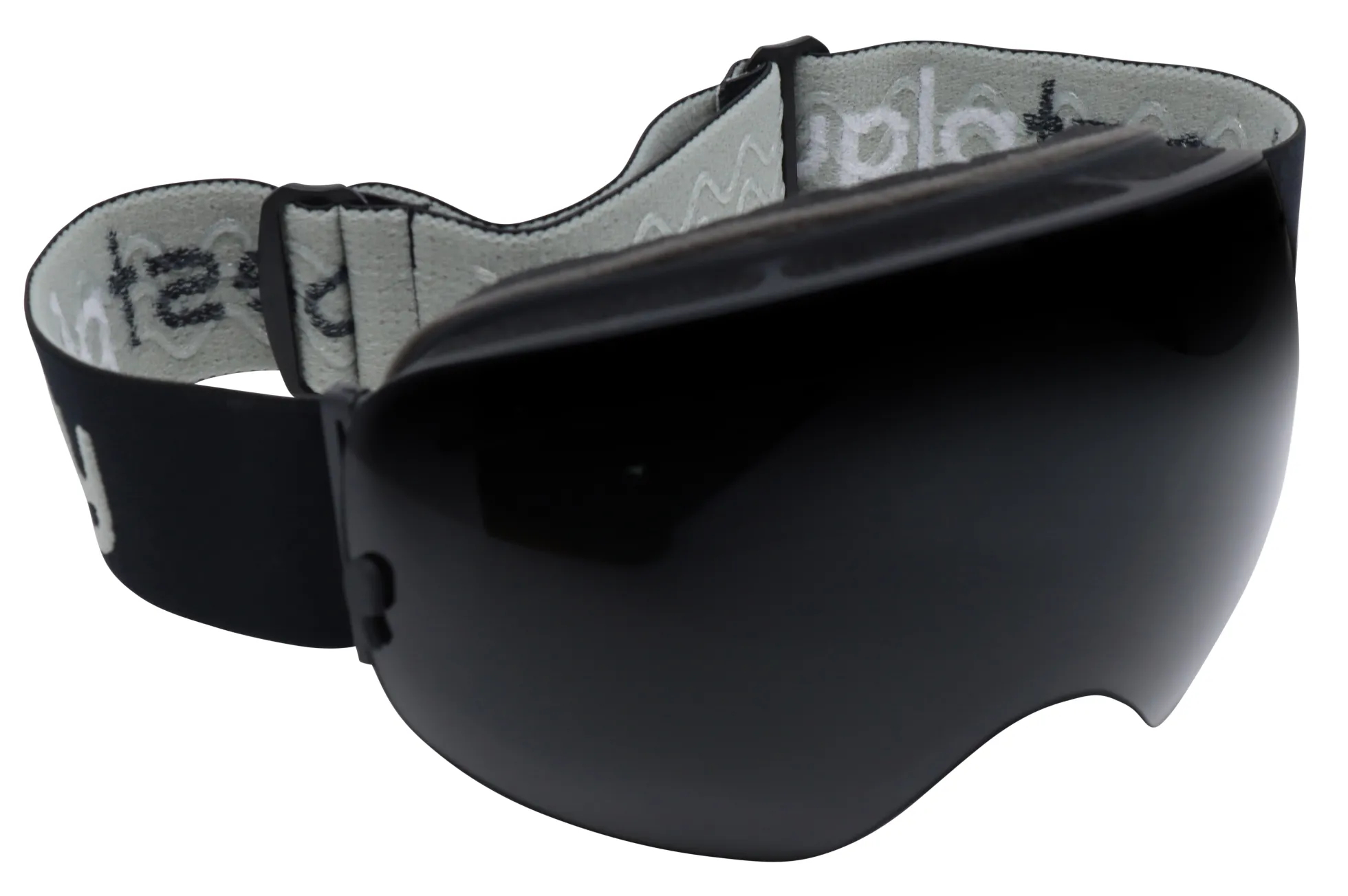 Skibrille voksen sort