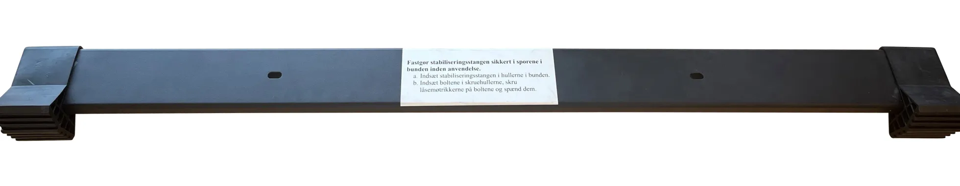 Skinne til fod (med fødder) PRO sort