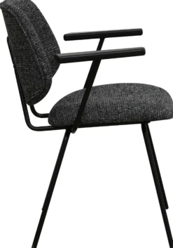 Sofia med armlæn sort