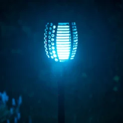Solcelle fakkel 96 LED flerfarvet