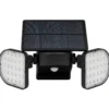 Solcellelampe med 2 spots