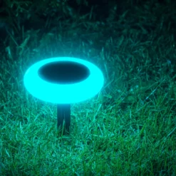 Solcellelampe Torch 10LED