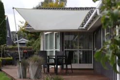 Solsejl creme LUX 5x5m