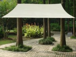 Solsejl creme PRO 3,6x3,6m