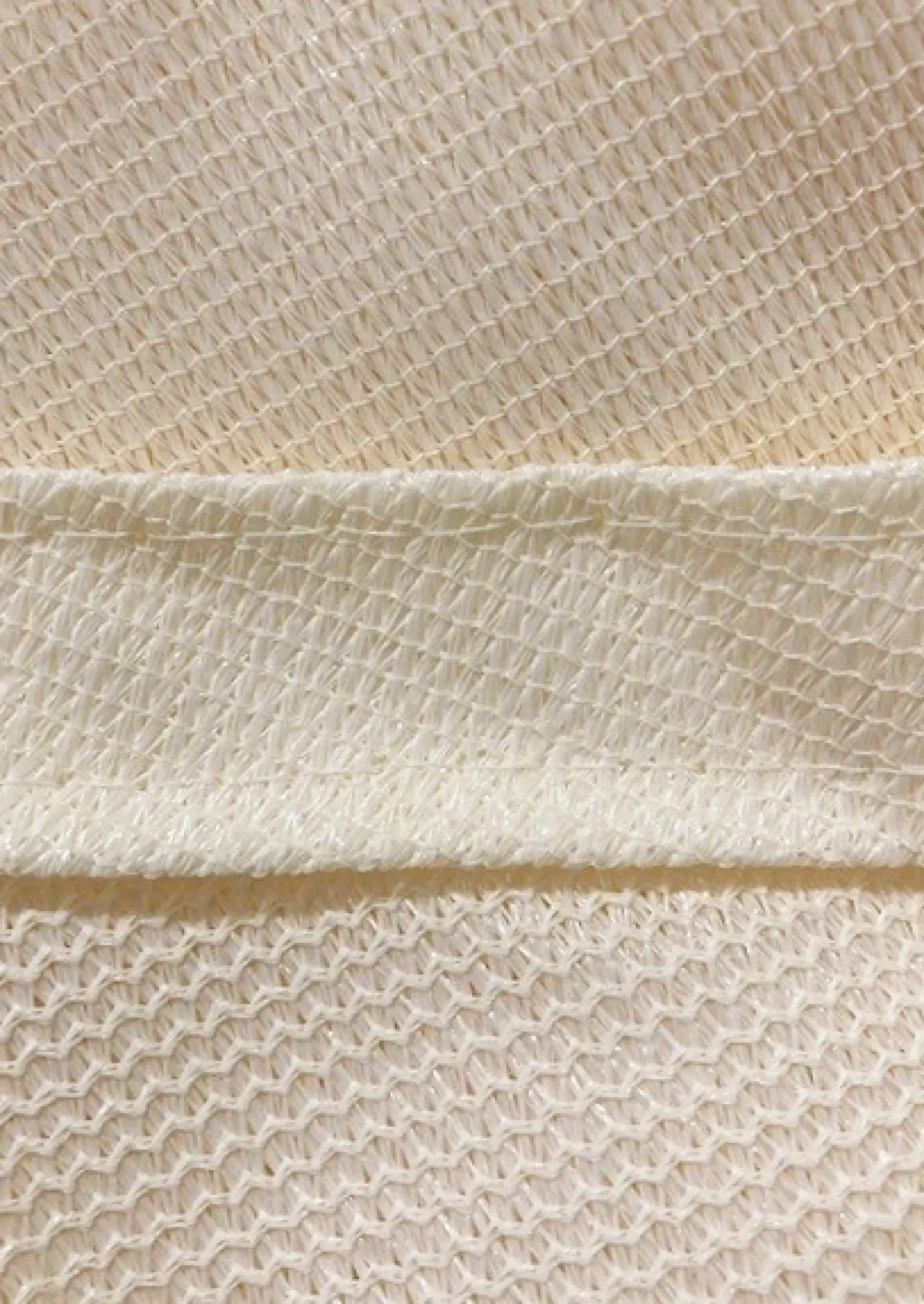 Solsejl creme PRO 3,6x3,6x3,6m