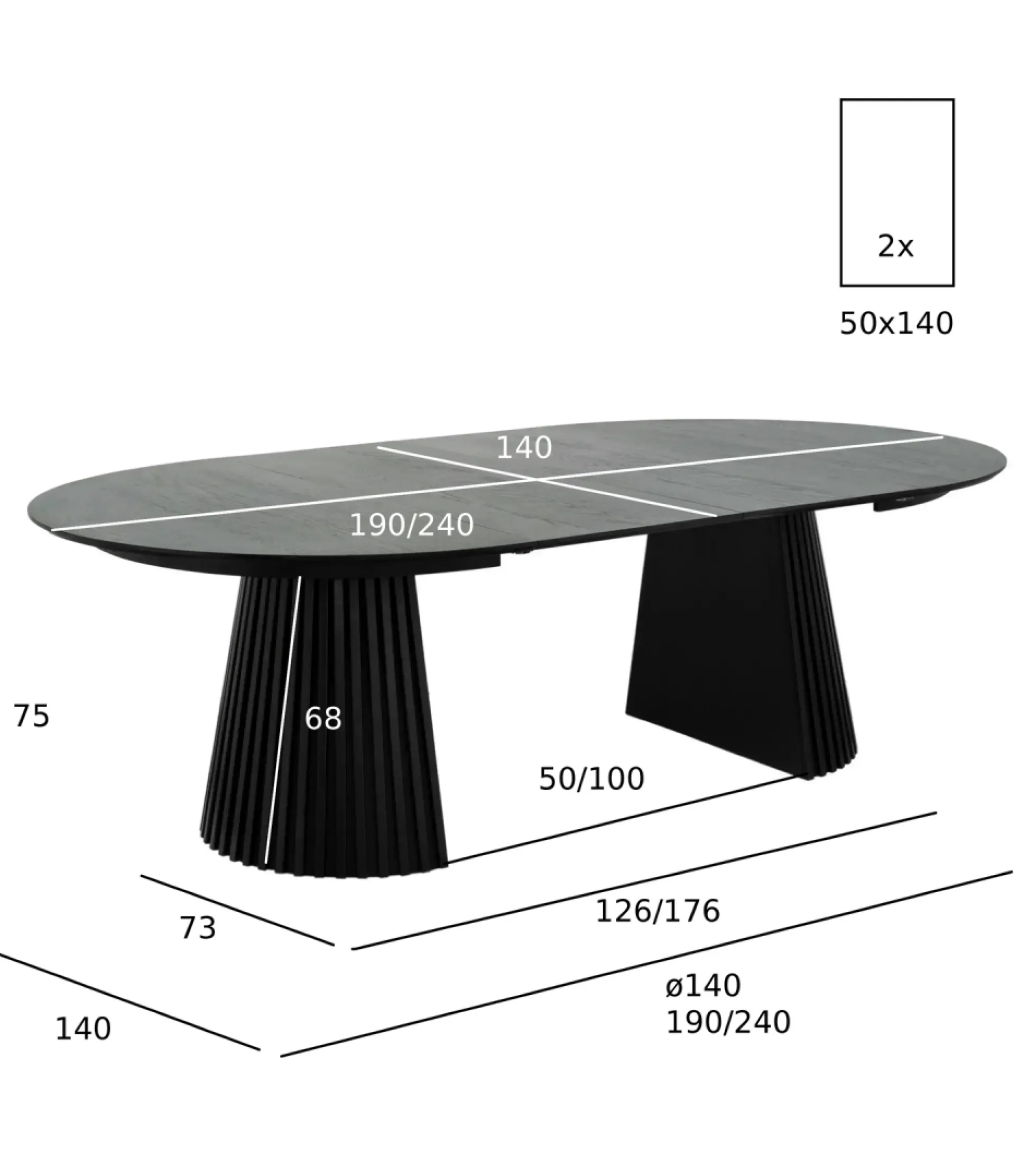 Svendborg eg sort