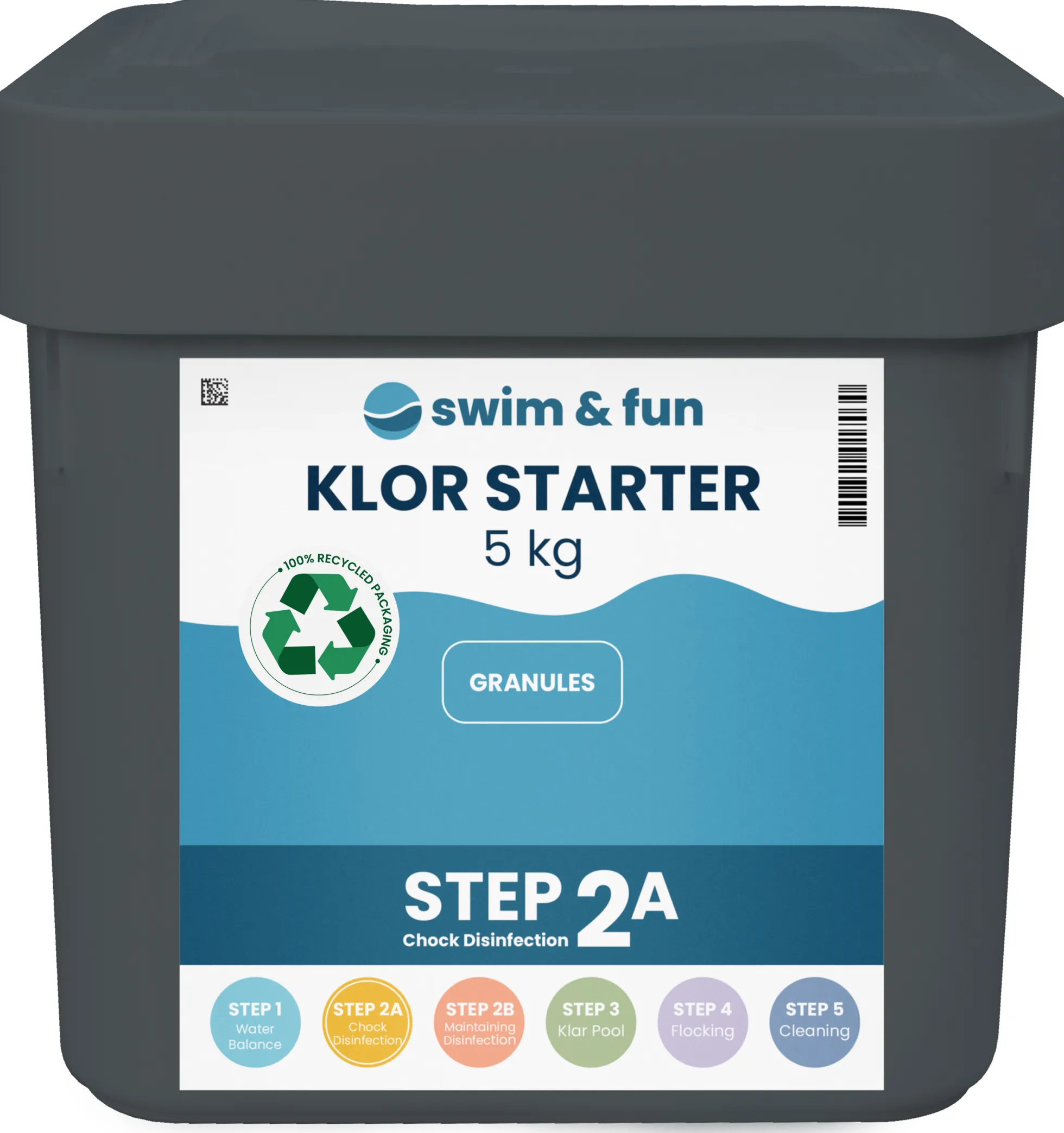 Swim & Fun Klor Starter granulat 5kg