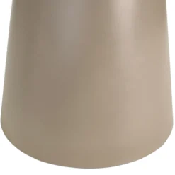 Tango sofabord beige travertin ø45x50cm