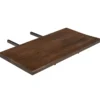 Tillægsplade til Firenze eg smoked live edge 50x95x4cm
