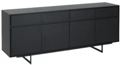 Tokyo skænk 205cm sort