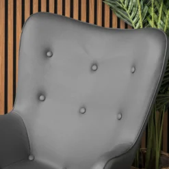 Toscana kunstlæder mørkegrå
