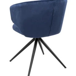 Victoria med drejefunktion velour blå