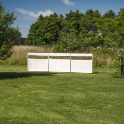 Vindsejl creme med vindue 400x140cm