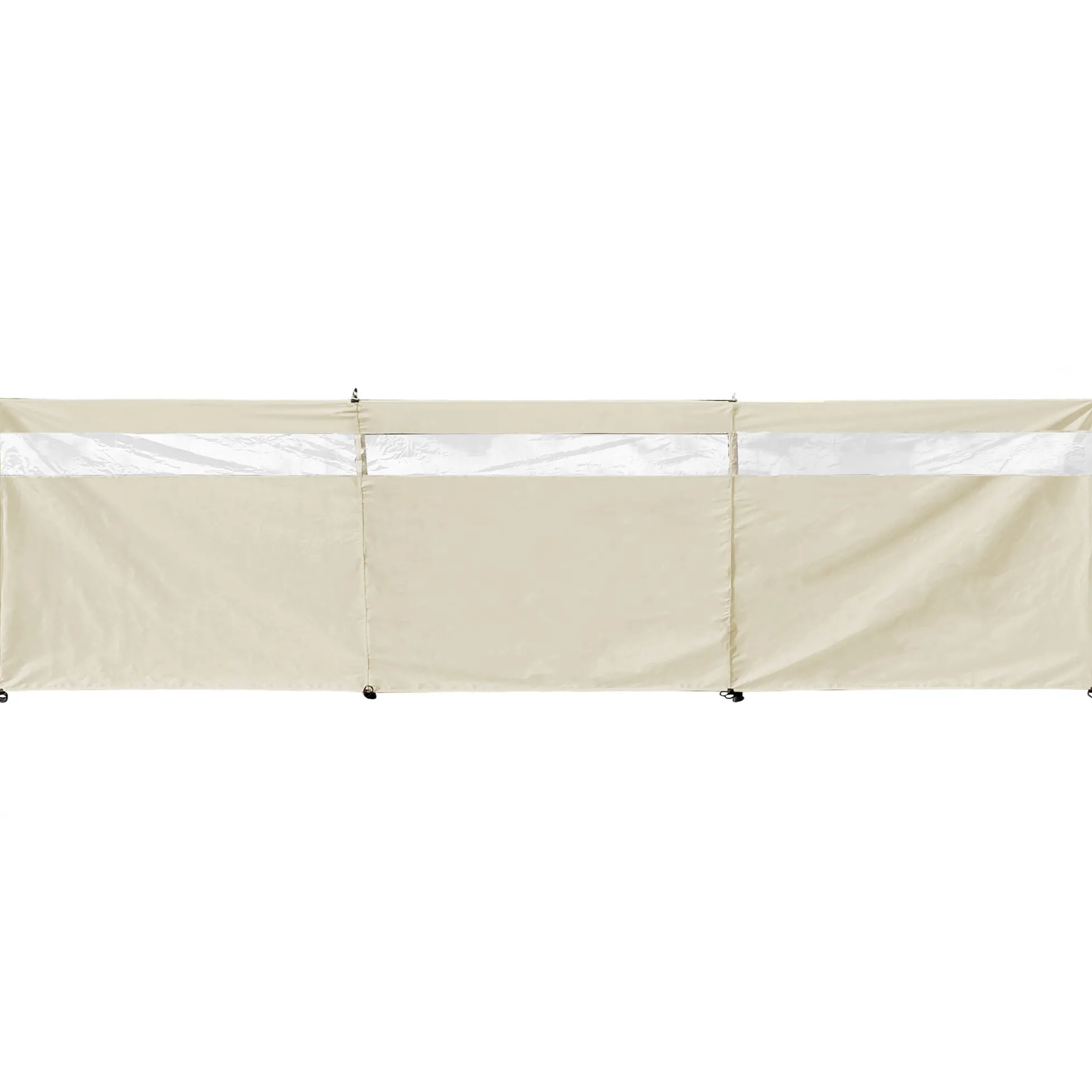 Vindsejl creme med vindue 500x140cm