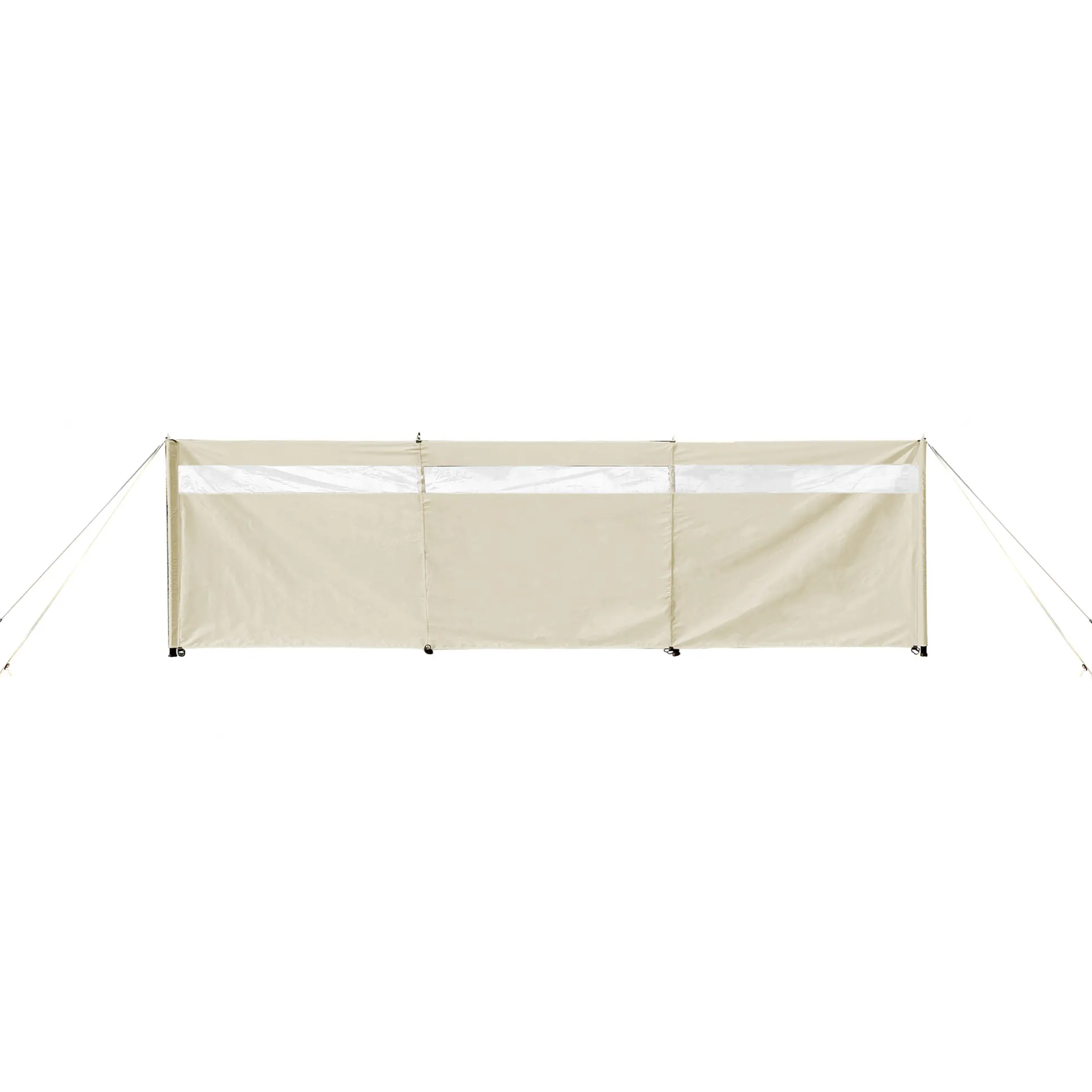 Vindsejl creme med vindue 500x140cm
