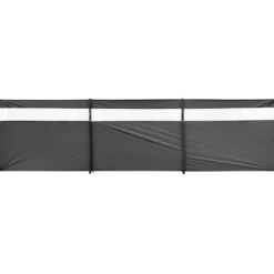 Vindsejl grå med vindue 500x140cm
