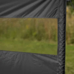 Vindsejl grå med vindue 500x140cm