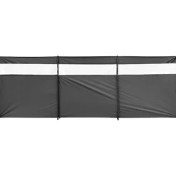 Vindsejl grå med vindue 400x140cm