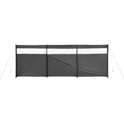 Vindsejl grå med vindue 400x140cm
