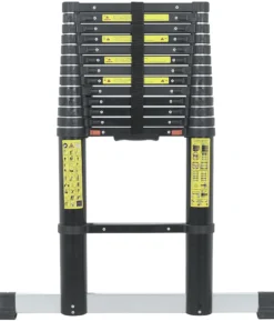 Workmann PRO teleskopstige 4,1m sort
