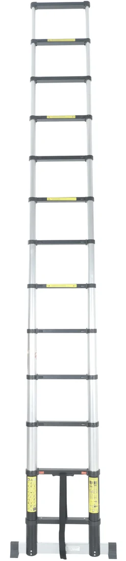Workmann teleskopstige 3,8m sort