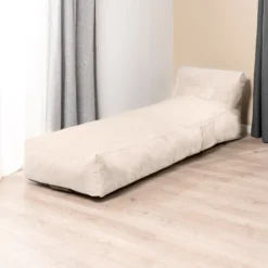 XL lounge sækkestol creme
